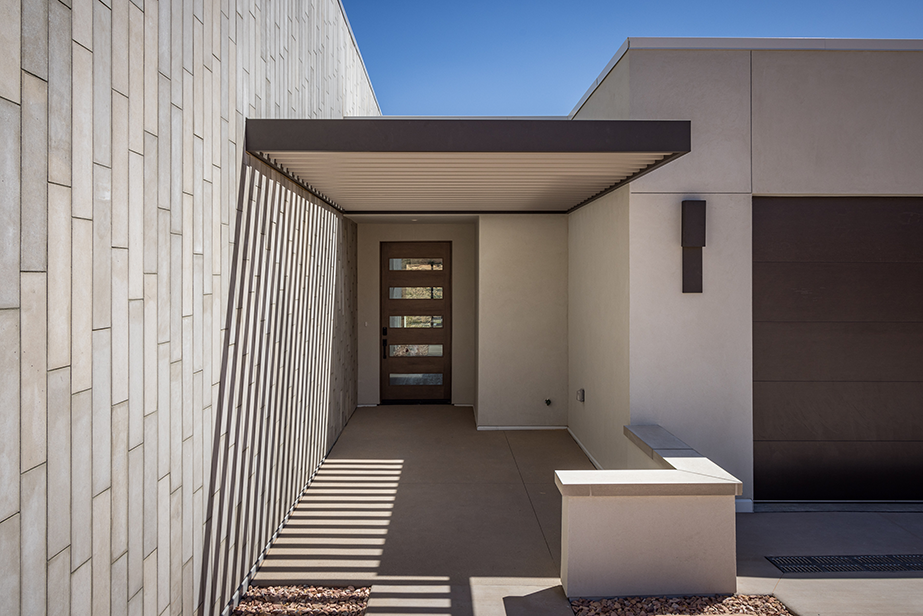 Front entrance of Moab 1-story casita